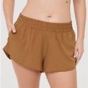 Women’s suede shorts
